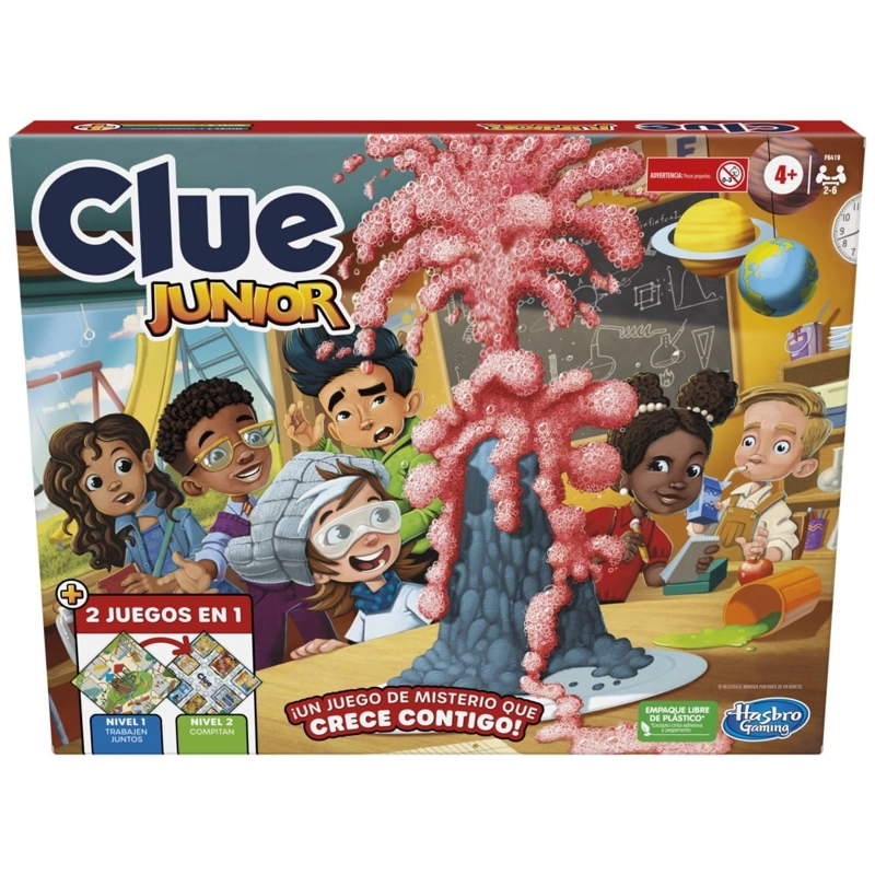 JUEGO DE MESA HASBRO GAMING F6419 CLUE JUNIOR - 1