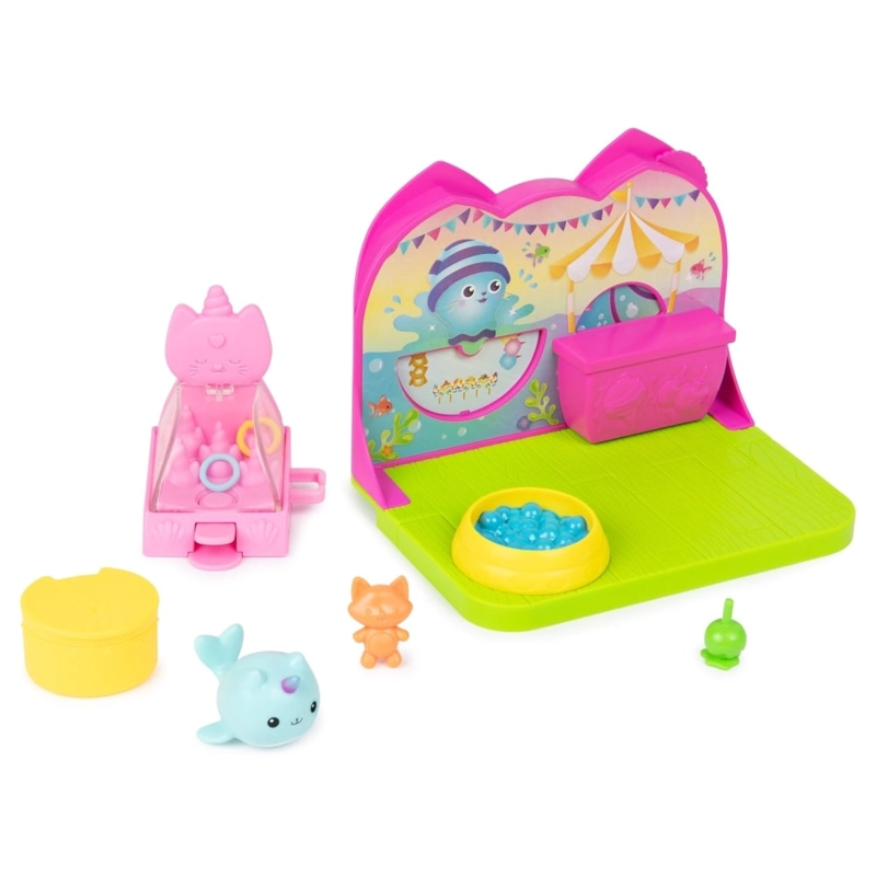 SET GABBY'S DOLLHOUSE 6067728 MUÑECA GABBYS LUJO CUARTO CARNAVAL - 1