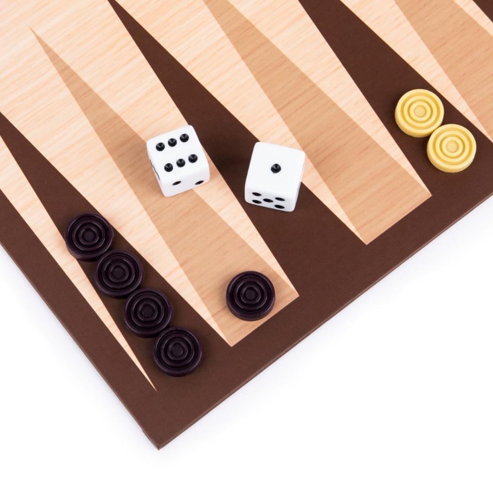 JUEGO DE MESA SPIN MASTER GAMES BACKGAMMON - 3