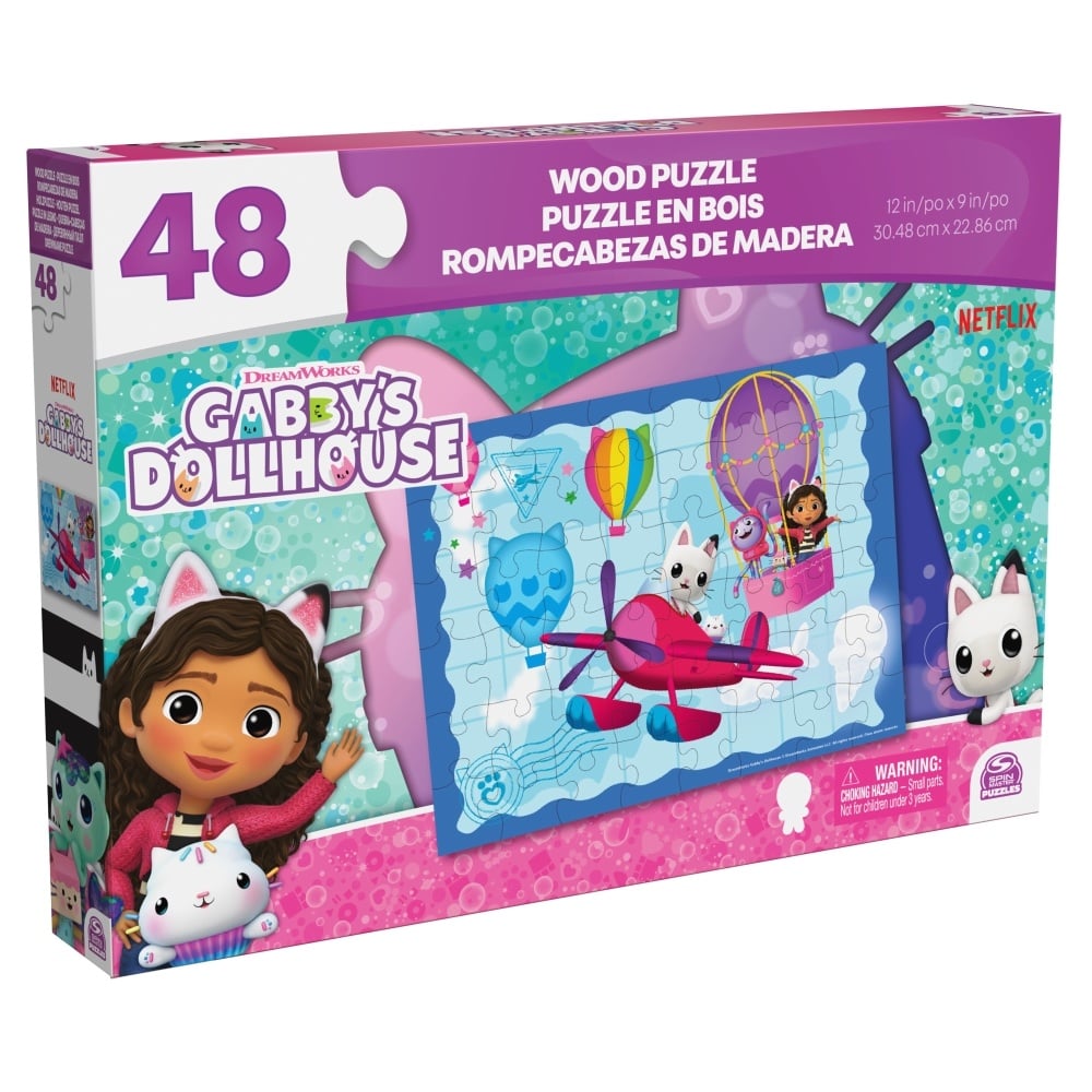 ROMPECABEZAS GABBY'S DOLLHOUSE 6067989 GABBYS MANDERA 48PZ