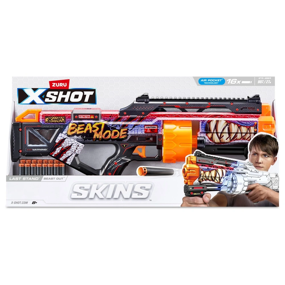 LANZADOR DE DARDOS SKINS LAST STAND  X-SHOT - 1