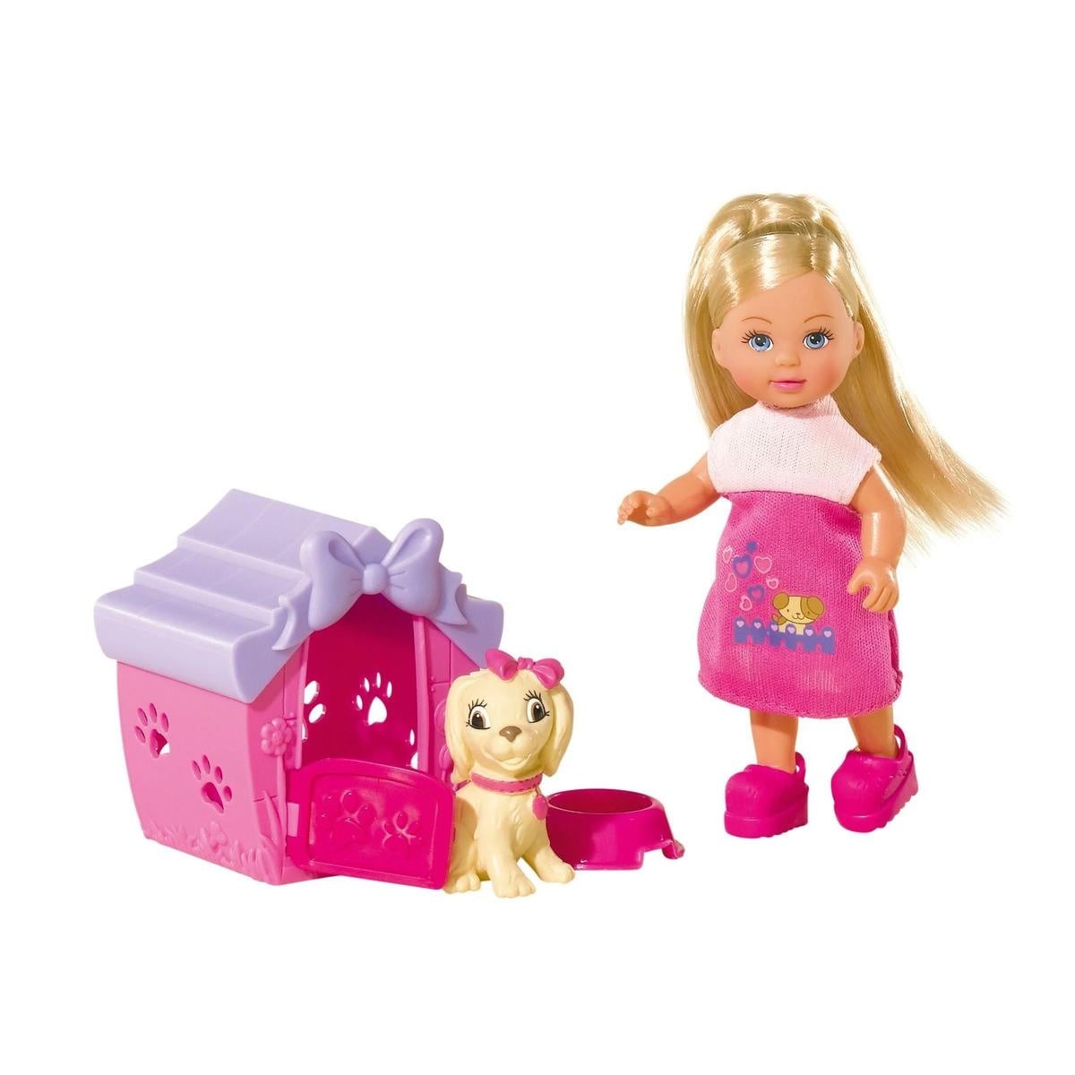 MUNECA EVI LOVE CON PERRITO + CASA Y ACCES.        - 3
