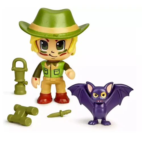FIGURA ACCIÓN PINYPON ACTION EXPLORADOR + FIGURA Y ANIMAL - 3