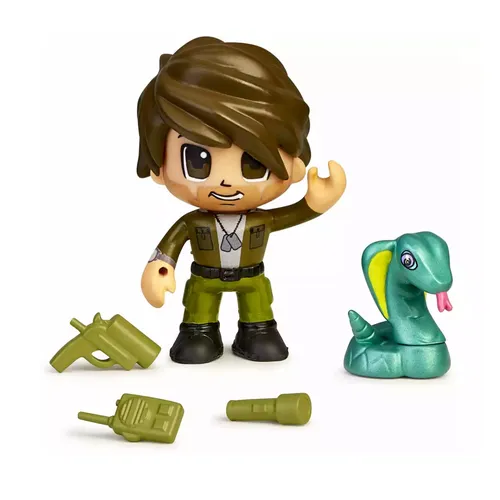 FIGURA ACCIÓN PINYPON ACTION EXPLORADOR + FIGURA Y ANIMAL - 6
