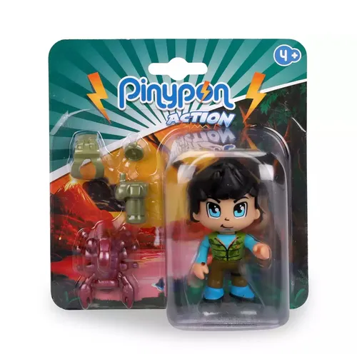 FIGURA ACCIÓN PINYPON ACTION EXPLORADOR + FIGURA Y ANIMAL - 7
