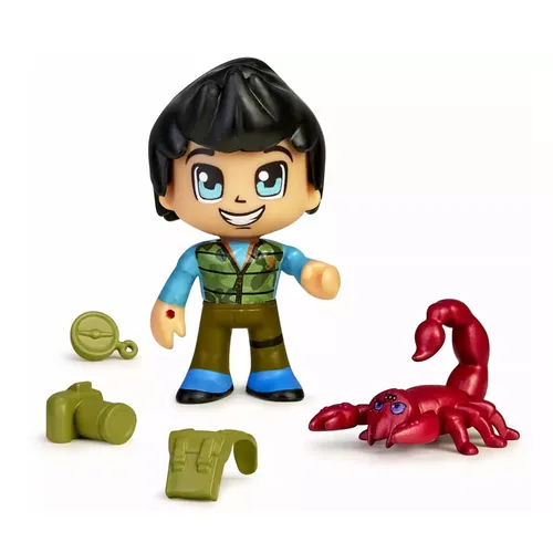 FIGURA ACCIÓN PINYPON ACTION EXPLORADOR + FIGURA Y ANIMAL - 8