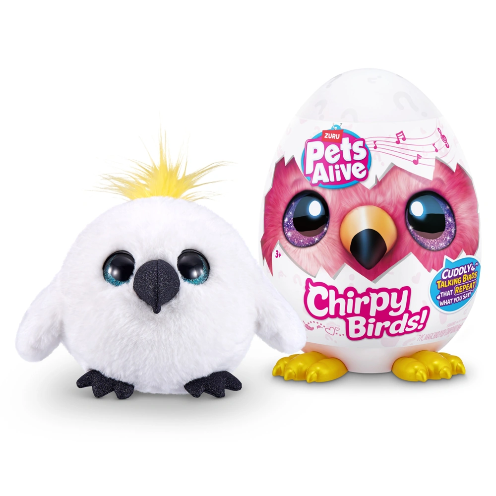 FIGURA ACCIÓN PETS ALIVE PAJAROS CANTORES SORPRESA MODELO ALEATORIO 9537 - 1
