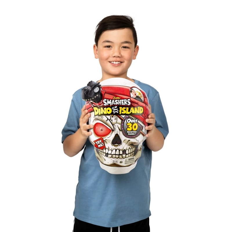 FIGURA ACCIÓN SMASHERS CALAVERA GIGANTE DINO ISLAND SORPRESA 7488 - 2