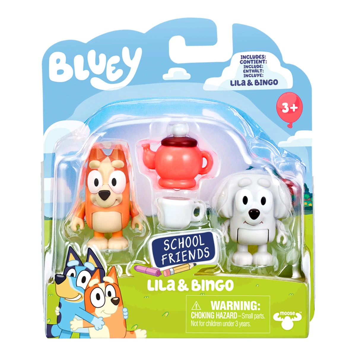 PACK X2 FIGURAS BLUEY SERIE 8  BLUEY SURTIDO - 2