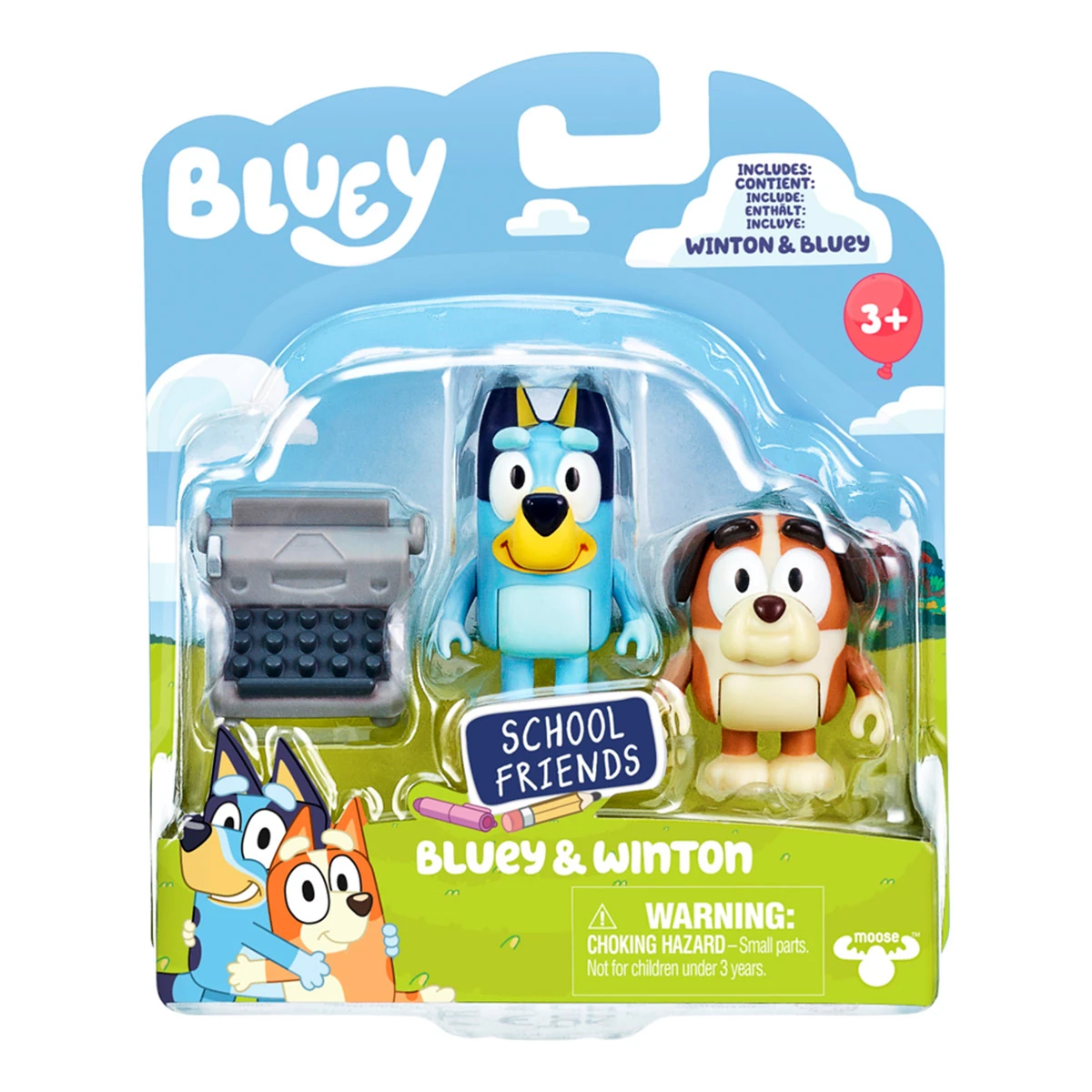 PACK X2 FIGURAS BLUEY SERIE 8  BLUEY SURTIDO - 10