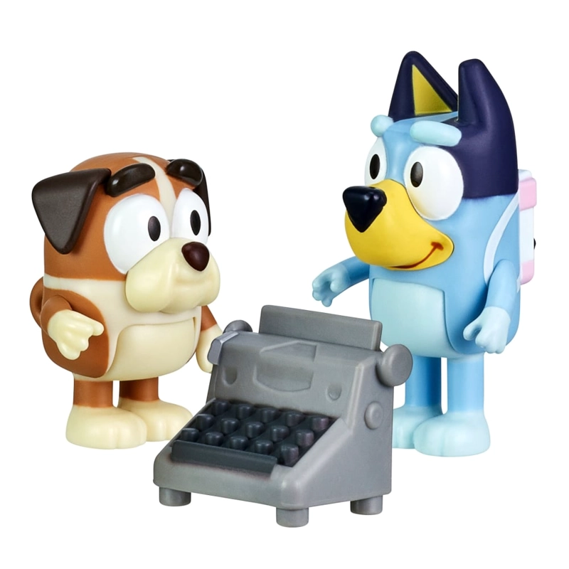 PACK X2 FIGURAS BLUEY SERIE 8  BLUEY SURTIDO - 1