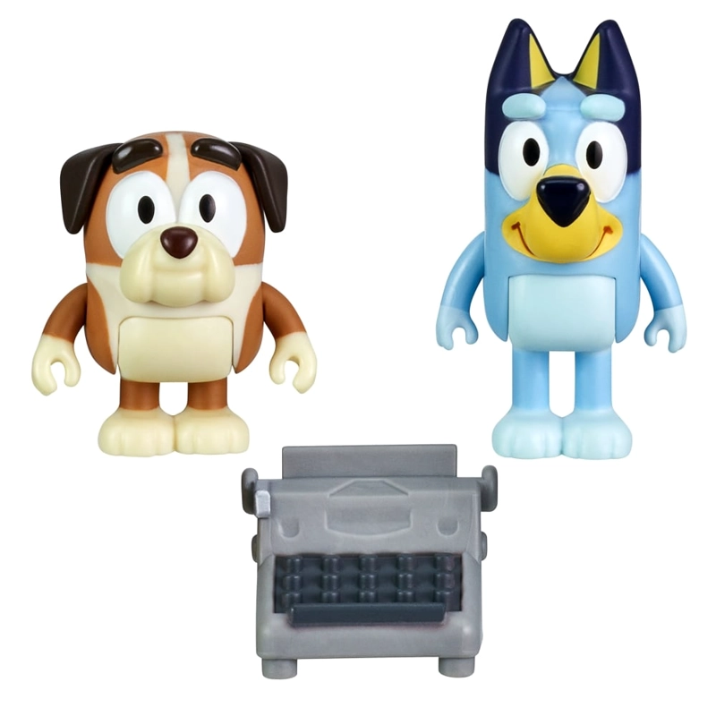 PACK X2 FIGURAS BLUEY SERIE 8  BLUEY SURTIDO - 2
