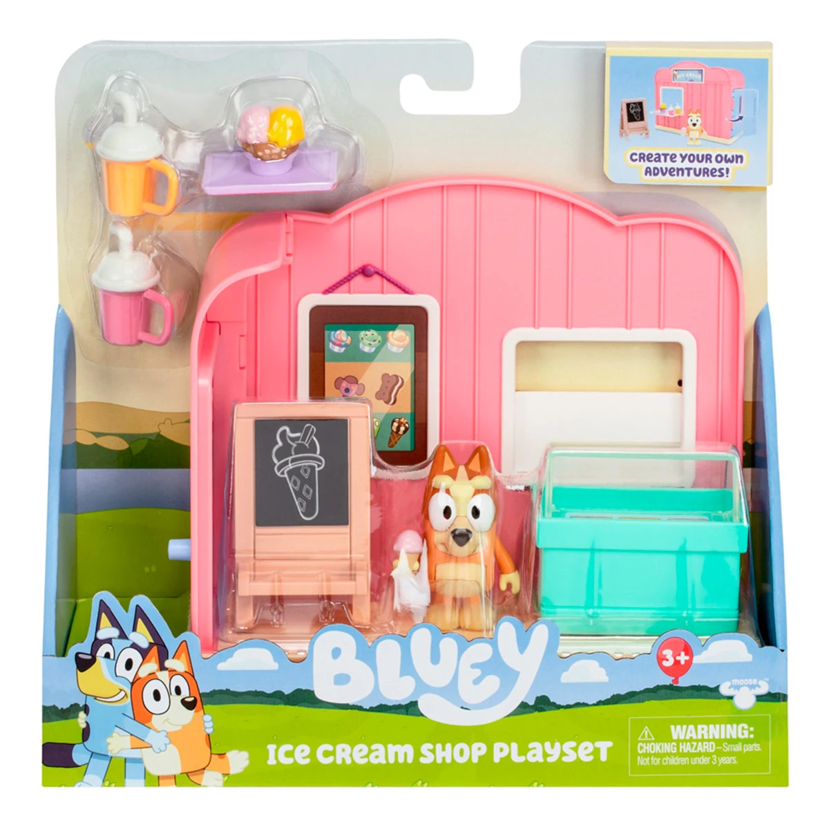 MINI SET DE JUEGO BLUEY SERIE 10 - 1