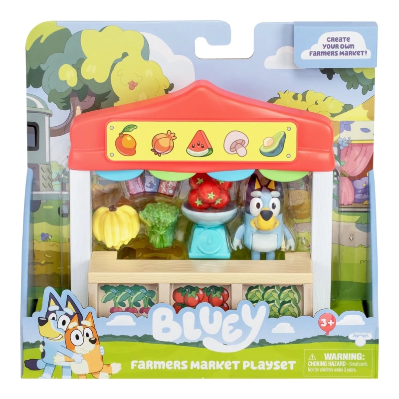 MINI SET DE JUEGO BLUEY SERIE 10   - 1
