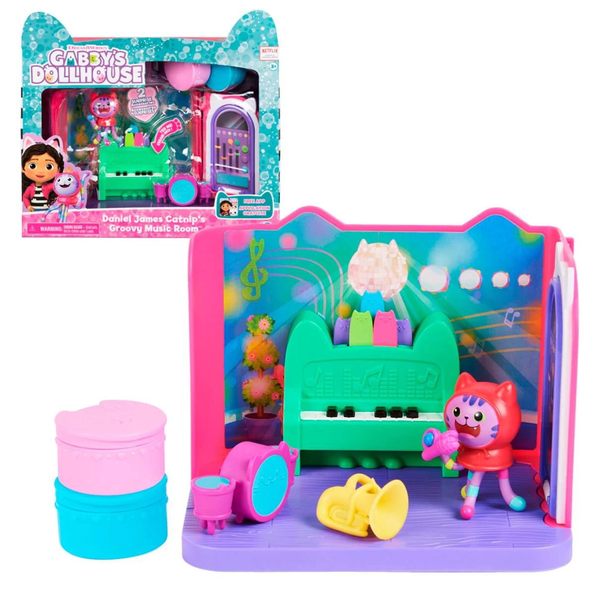 SET DE JUEGO GABBYS DOLLHOUSE CUARTO DE LUJO - 8