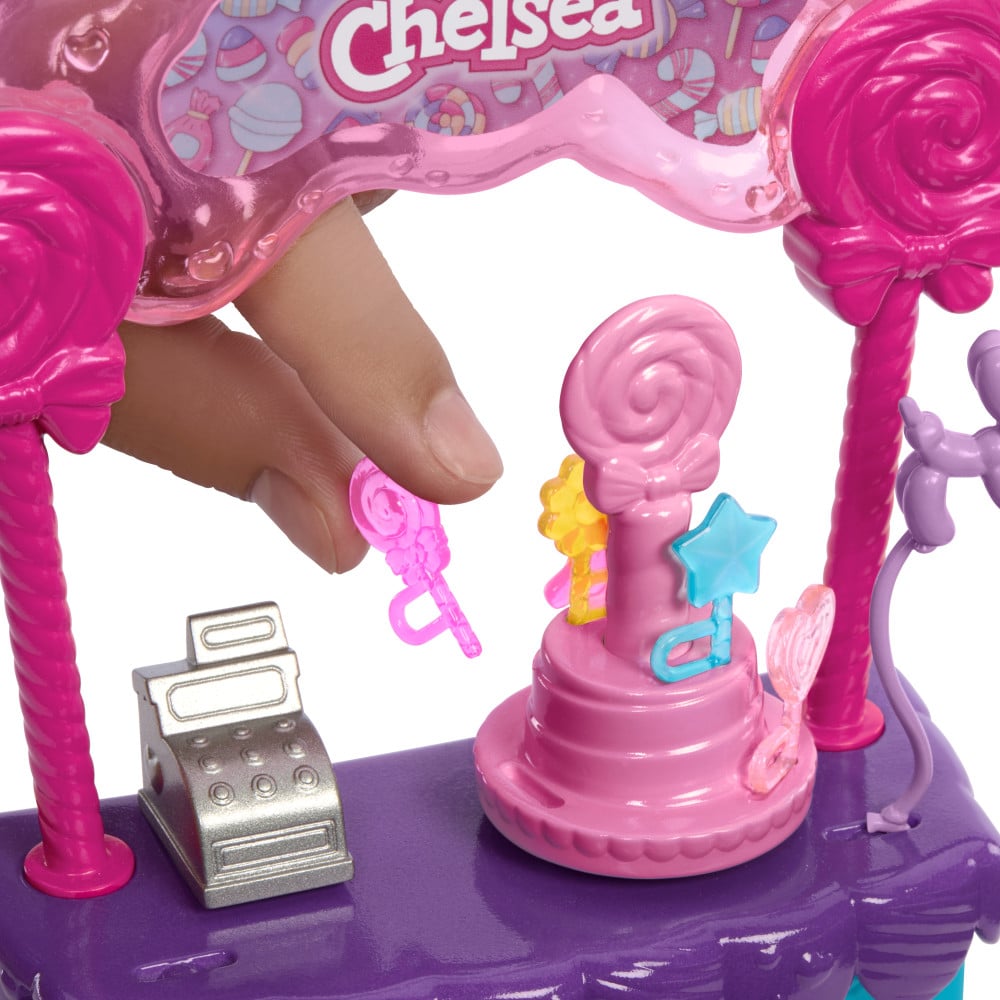SET BARBIE HRM07 JUEGO STACIE AL RESCATE CHELSEA ESTACION DULCES - 2