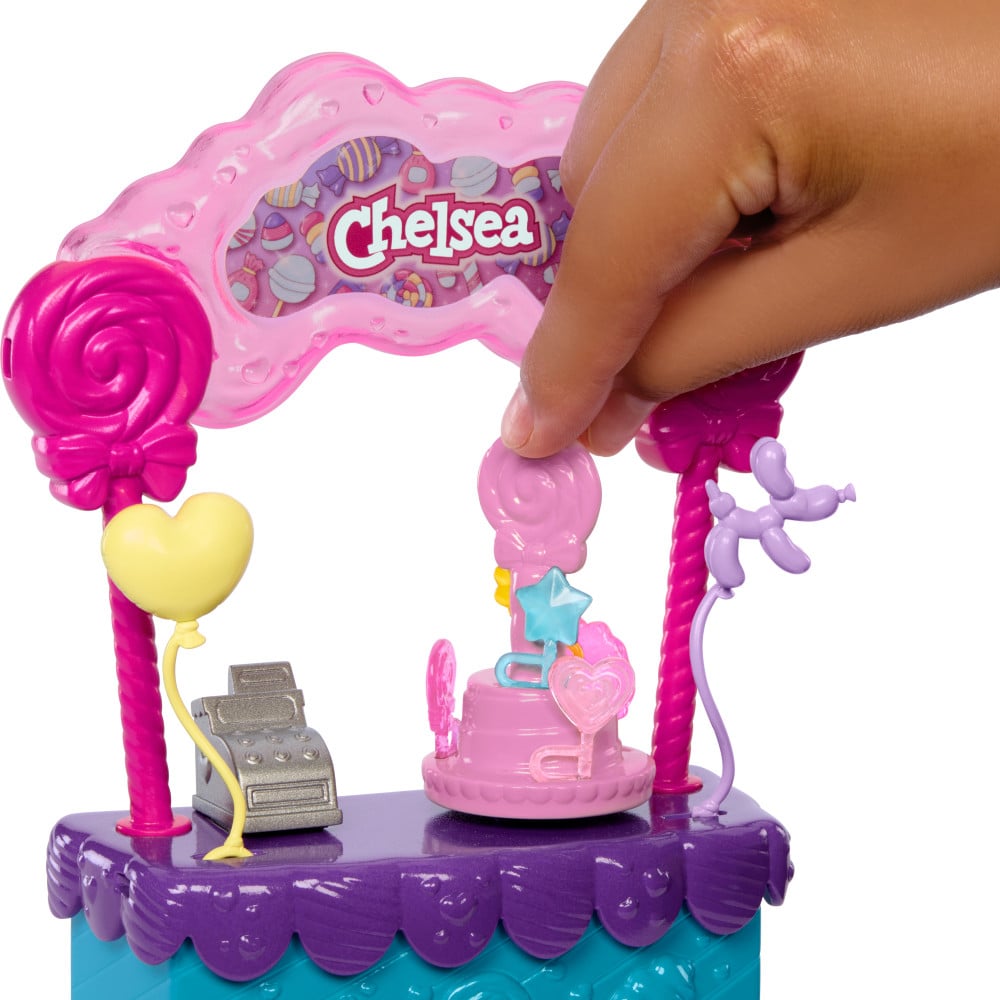 SET BARBIE HRM07 JUEGO STACIE AL RESCATE CHELSEA ESTACION DULCES - 3