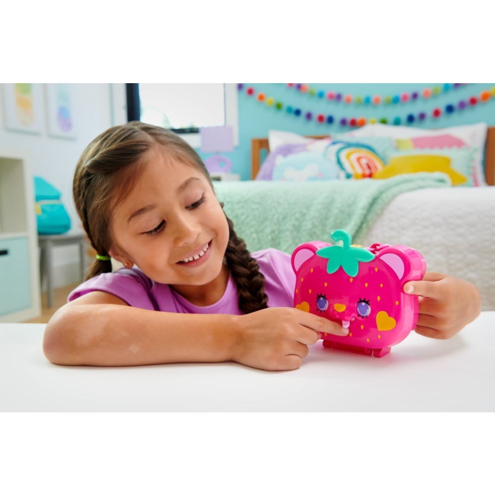 SET POLLY POCKET HRD35 JUEGO ESTUCHE OSITO FRESA ADORABLE ESTILO - 2