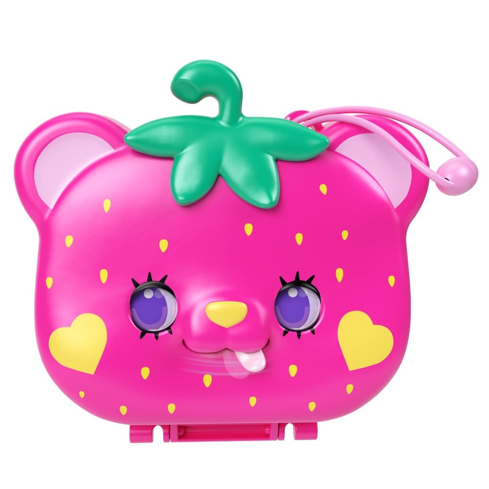 SET POLLY POCKET HRD35 JUEGO ESTUCHE OSITO FRESA ADORABLE ESTILO - 3