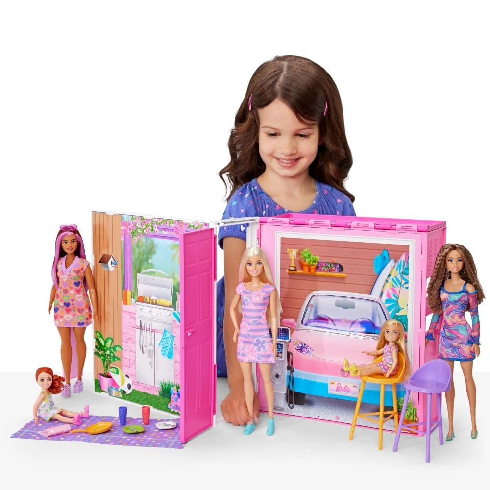 CASA GLAM BARBIE CON MUNECA - 1