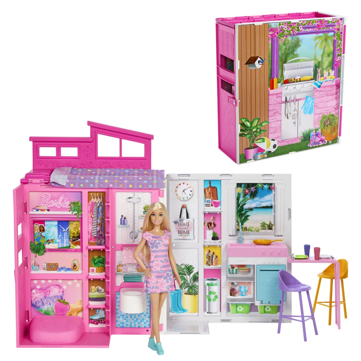 CASA GLAM BARBIE CON MUNECA - 9