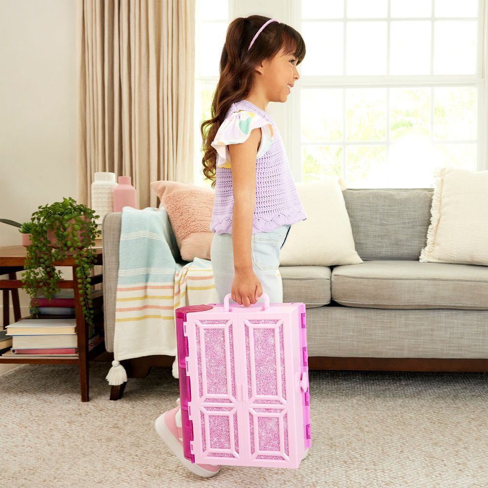 SET CLÓSET DE LOS SUEÑOS BARBIE CON ACCESORIOS Y MUÑECA - 9