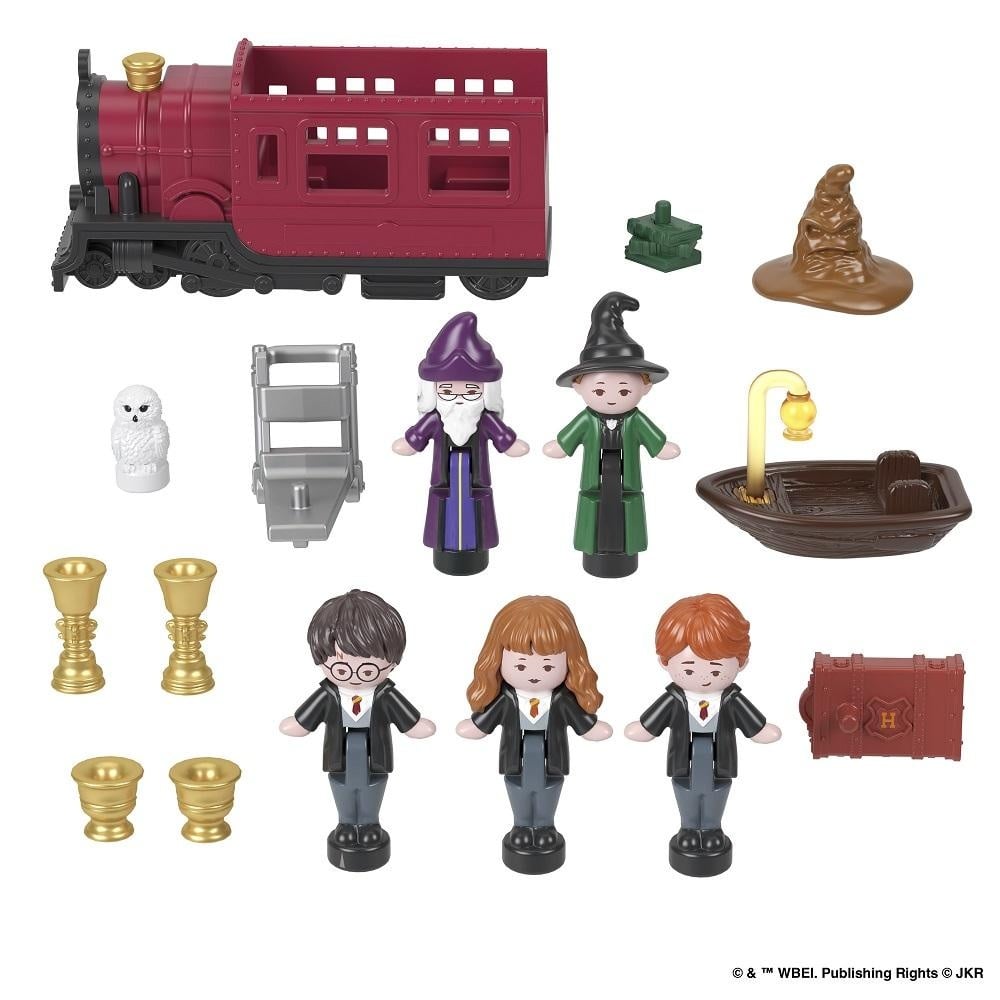 SET POLLY POCKET HRD56 JUEGO COLECCION COMPACTO HARRY POTTER MAGIA Y CREACION MINI-MUÑECAS - 2