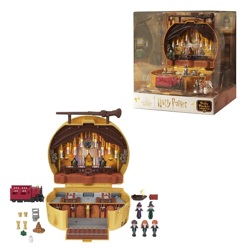 SET POLLY POCKET HRD56 JUEGO COLECCION COMPACTO HARRY POTTER MAGIA Y CREACION MINI-MUÑECAS - 3
