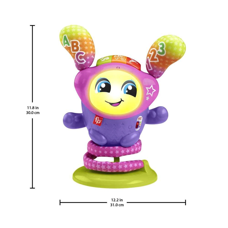 JUGUETE FISHER PRICE DJ BELLE SALTA Y APRENDE - 5