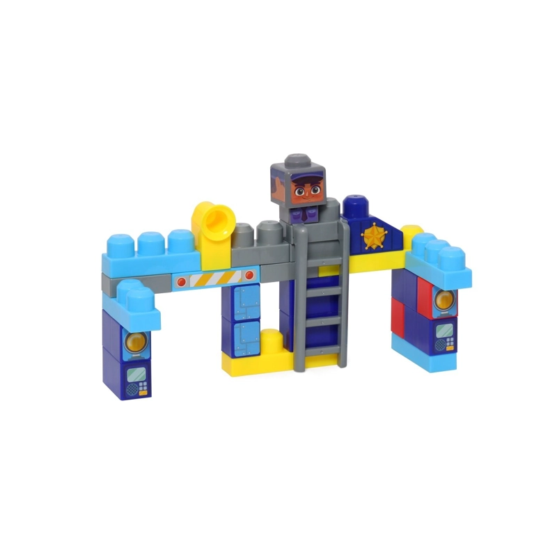 BLOQUES BUILD ME UP MAXI 650106 POLICIAS 31 A 32 PIEZAS MODELO ALEAOTRIO - 8