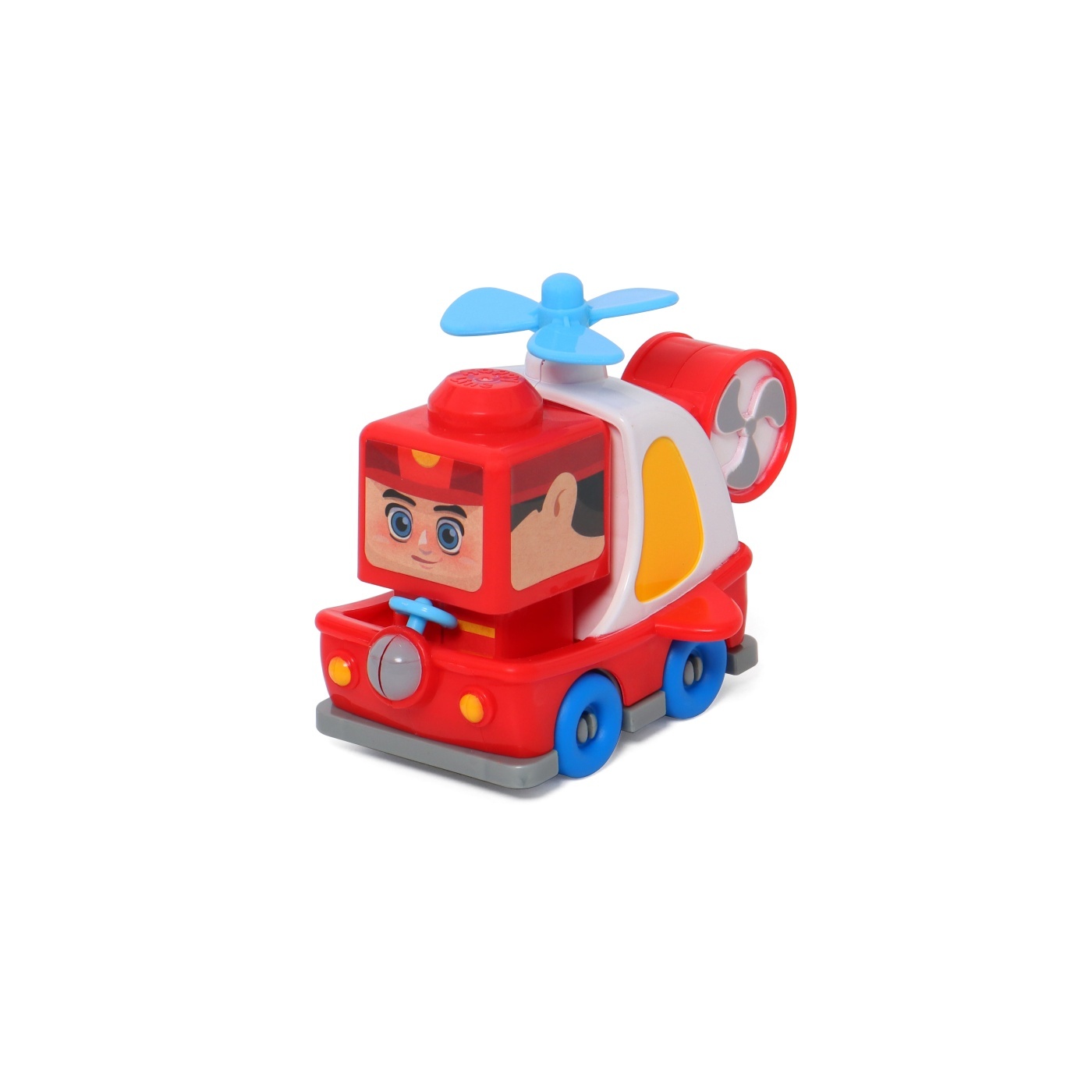 BLOQUES BUILD ME UP MAXI 650101 BOMBEROS 31 A 32 PIEZAS MODELO ALEAOTRIO - 11