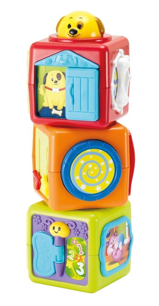 JUGUETE BEBÉ WINFUN ACTIVIDADES 000 STACK N PLAY ACTIVITY BLOCKS 613 - 1