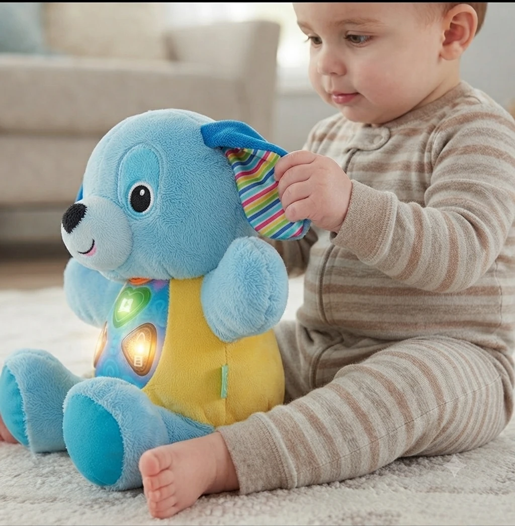 JUGUETE BEBÉ WINFUN CANTA Y APRENDE CONMIGO CACHORRO 686 - 2