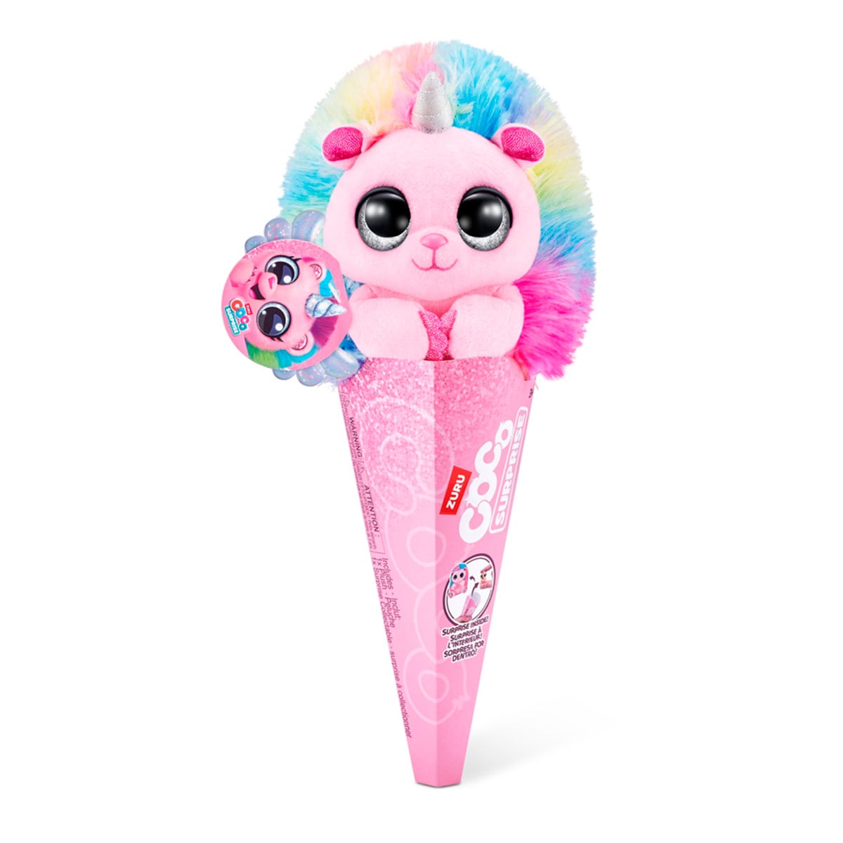 MINI PELUCHE COLECCION FANTASIA  COCO CONES SURTIDO - 1