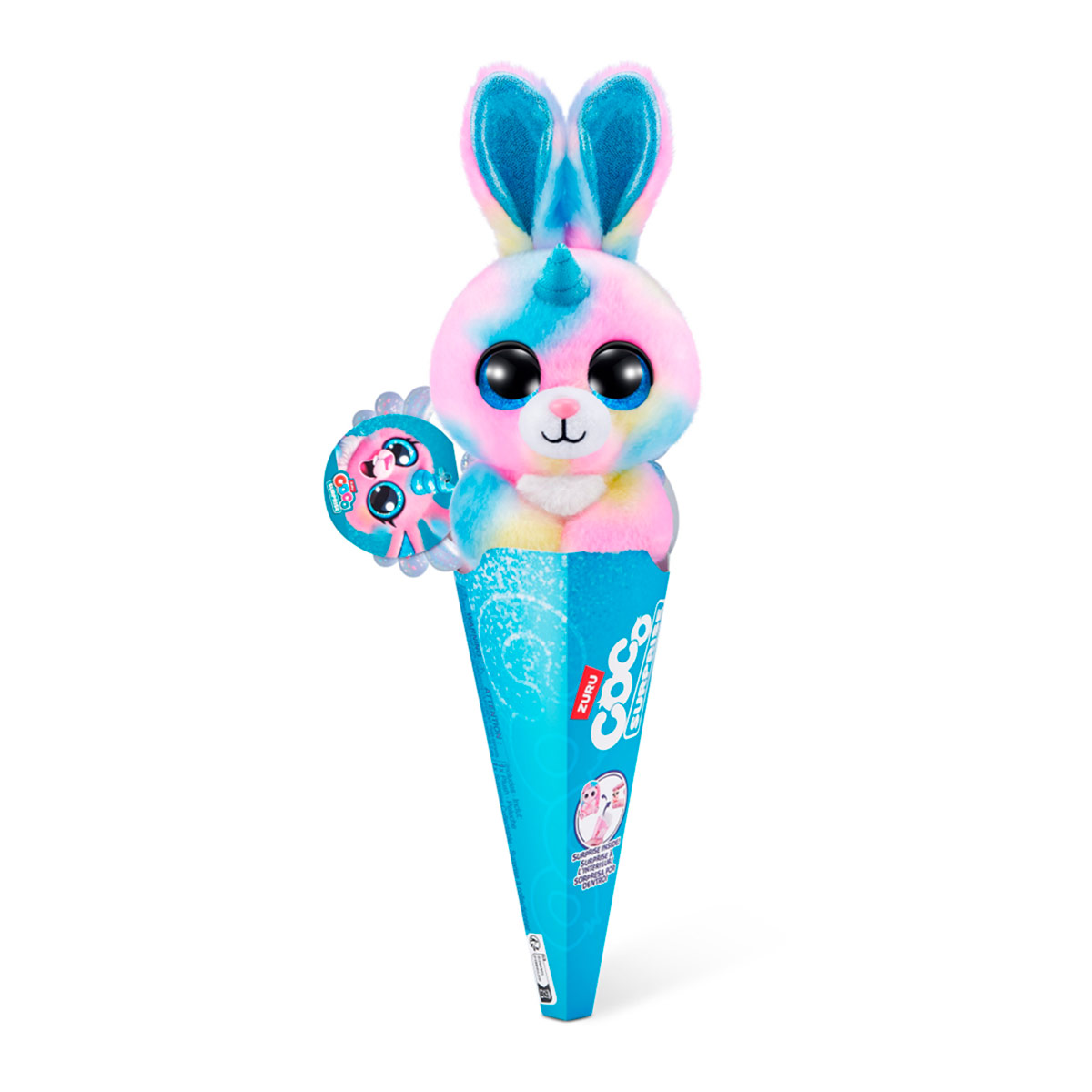 MINI PELUCHE COLECCION FANTASIA  COCO CONES SURTIDO - 12