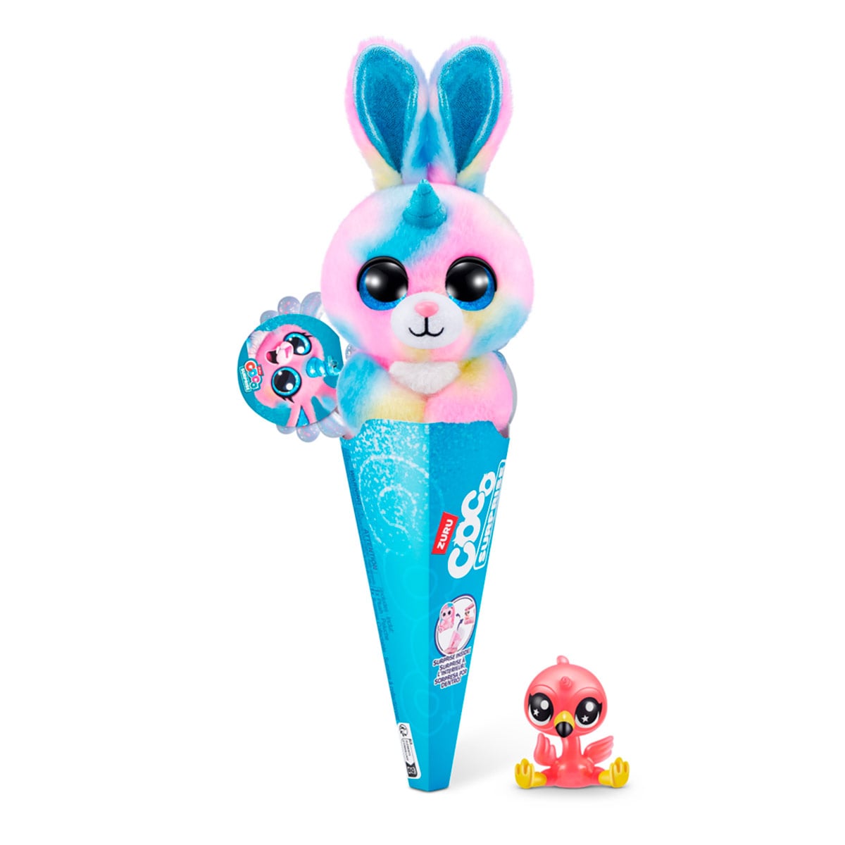 MINI PELUCHE COLECCION FANTASIA  COCO CONES SURTIDO - 3
