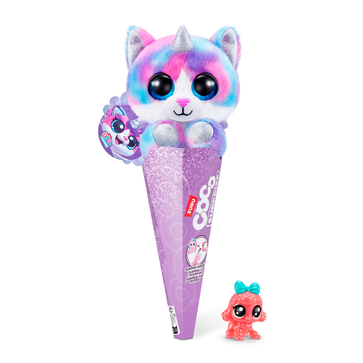 MINI PELUCHE COLECCION FANTASIA  COCO CONES SURTIDO - 7