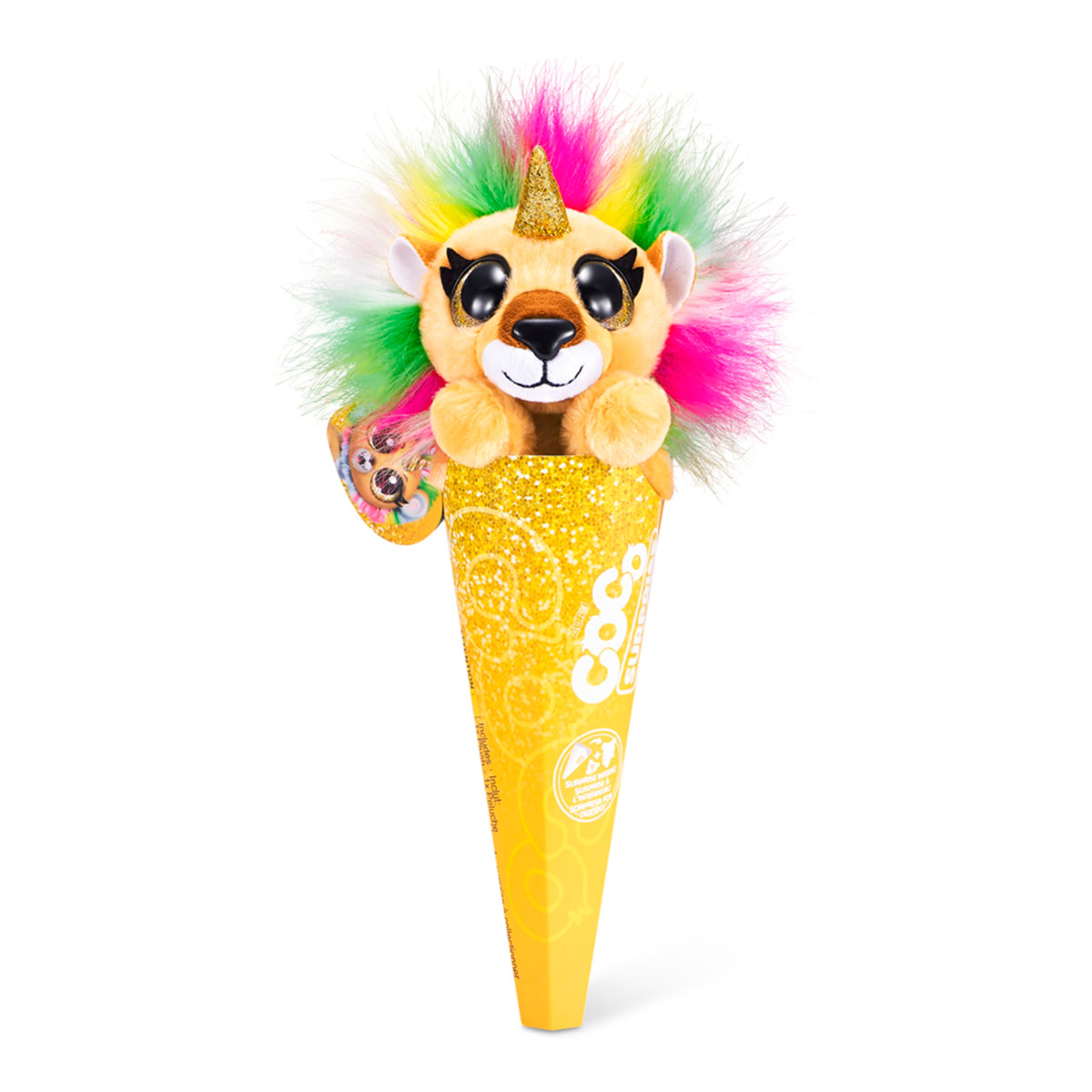 MINI PELUCHE COLECCION FANTASIA  COCO CONES SURTIDO - 10