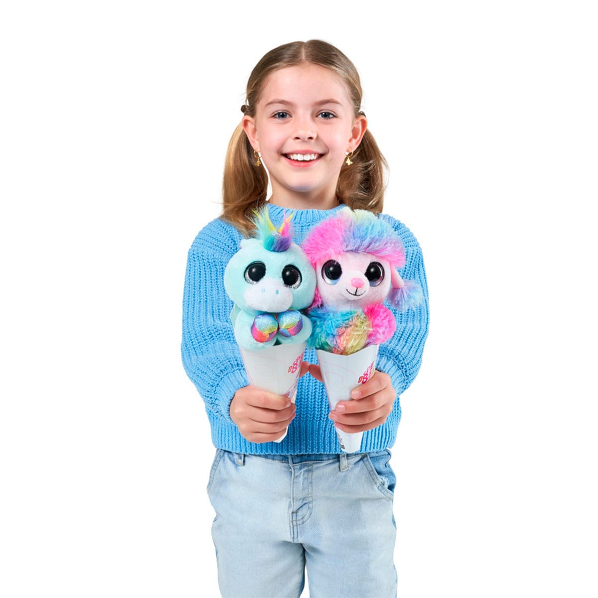 MINI PELUCHE COLECCIÓN ARCO IRIS COCO CONES SURTIDO - 2