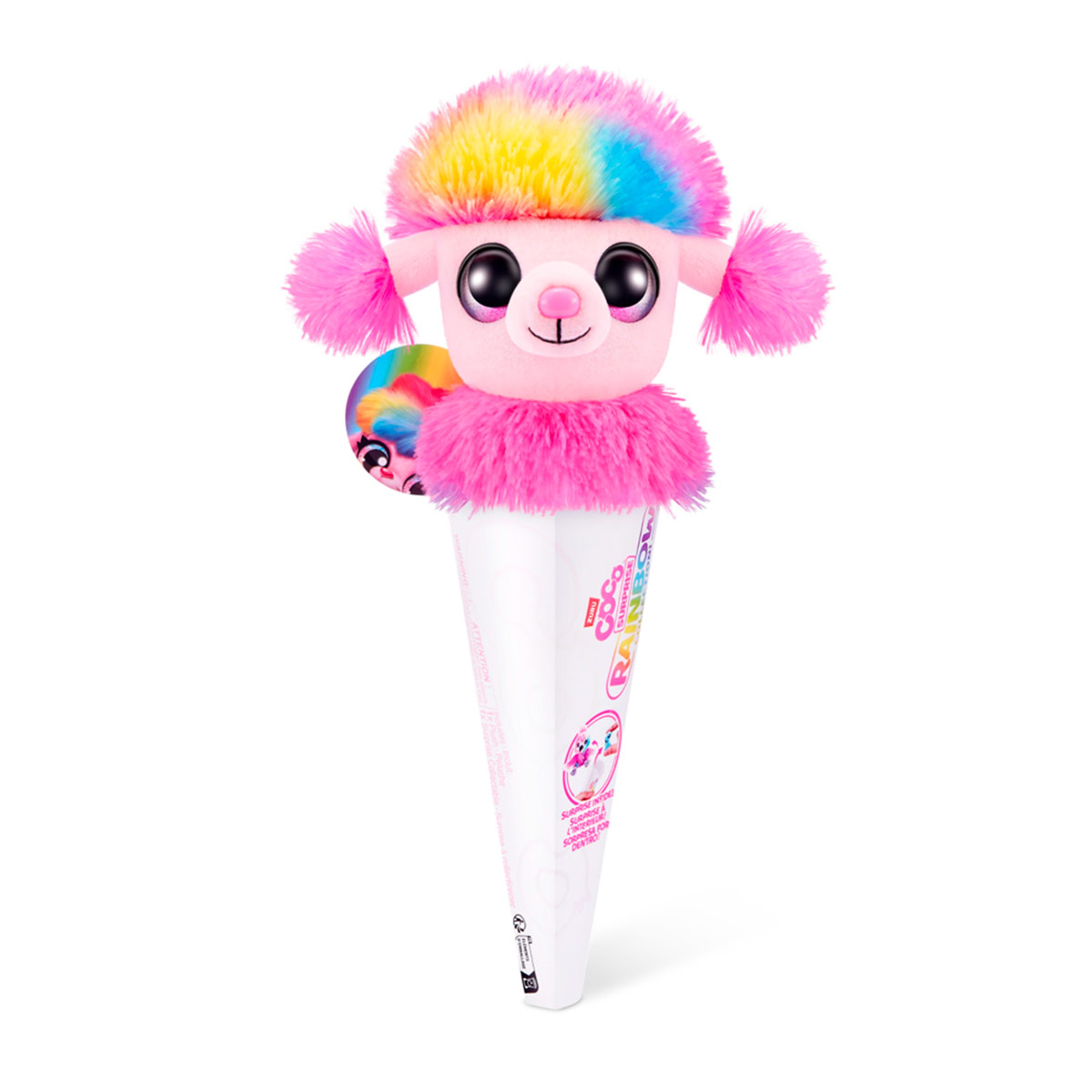 MINI PELUCHE COLECCIÓN ARCO IRIS COCO CONES SURTIDO - 7