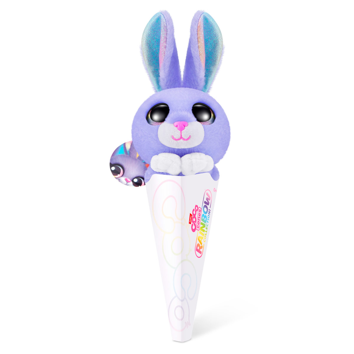 MINI PELUCHE COLECCIÓN ARCO IRIS COCO CONES SURTIDO - 10