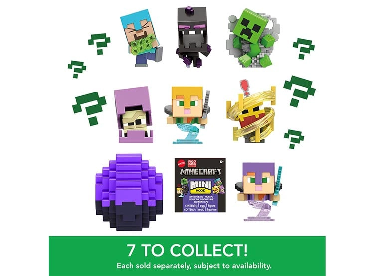 MINECRAFT VANILLA FIGURA DE ACCIÓN MINI HUEVO - 1