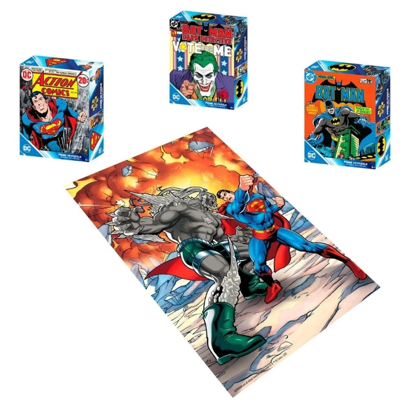 ROMPECABEZAS DC COMICS ALEATORIO ROMPECABEZA 3D 300 PIEZAS MODELO - 1