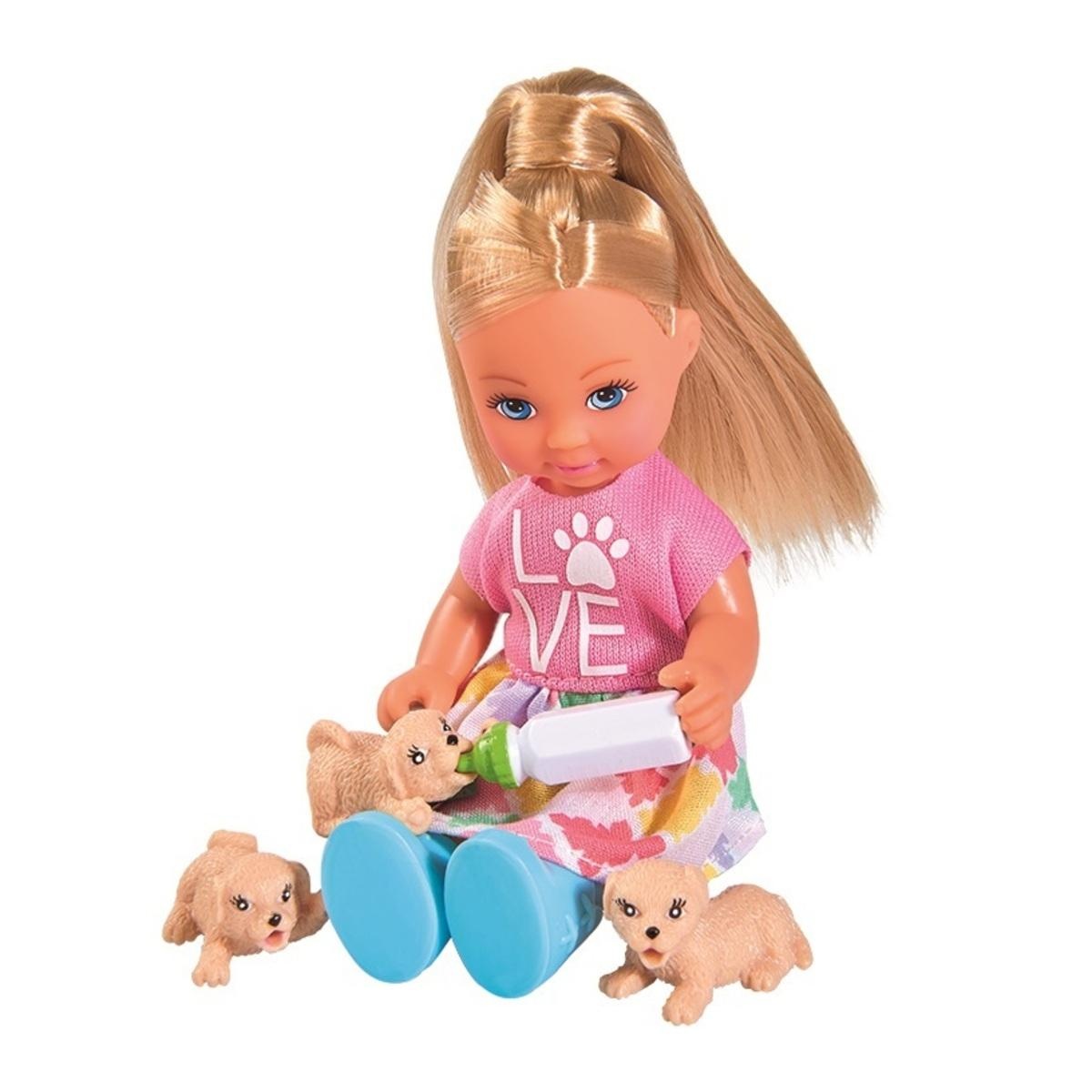 MUNECA EVI LOVE SET CUIDADO DE PERROS + ACC. - 6