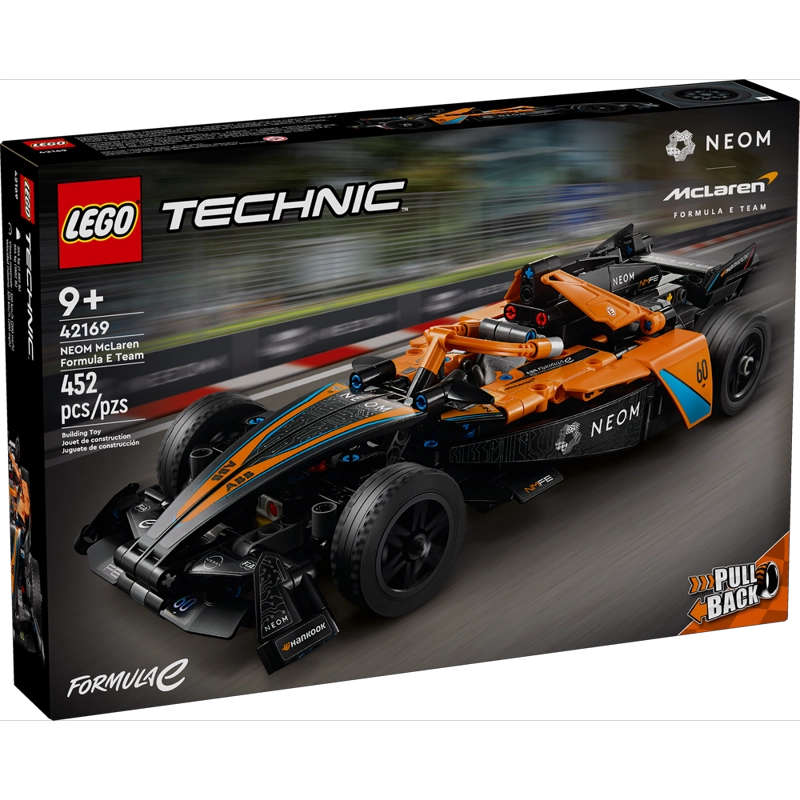 BLOQUES CONSTRUCCION LEGO 42169 NEOM MCLAREN FORMULA E RACE CAR - 1