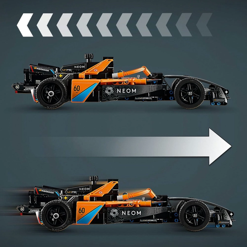 BLOQUES CONSTRUCCION LEGO 42169 NEOM MCLAREN FORMULA E RACE CAR - 3