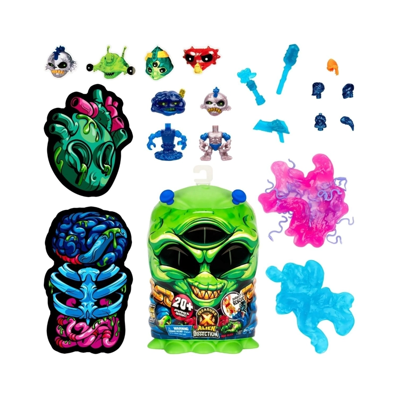FIGURA ACCIÓN TREASURE X DISSECTION MINI ALIENS