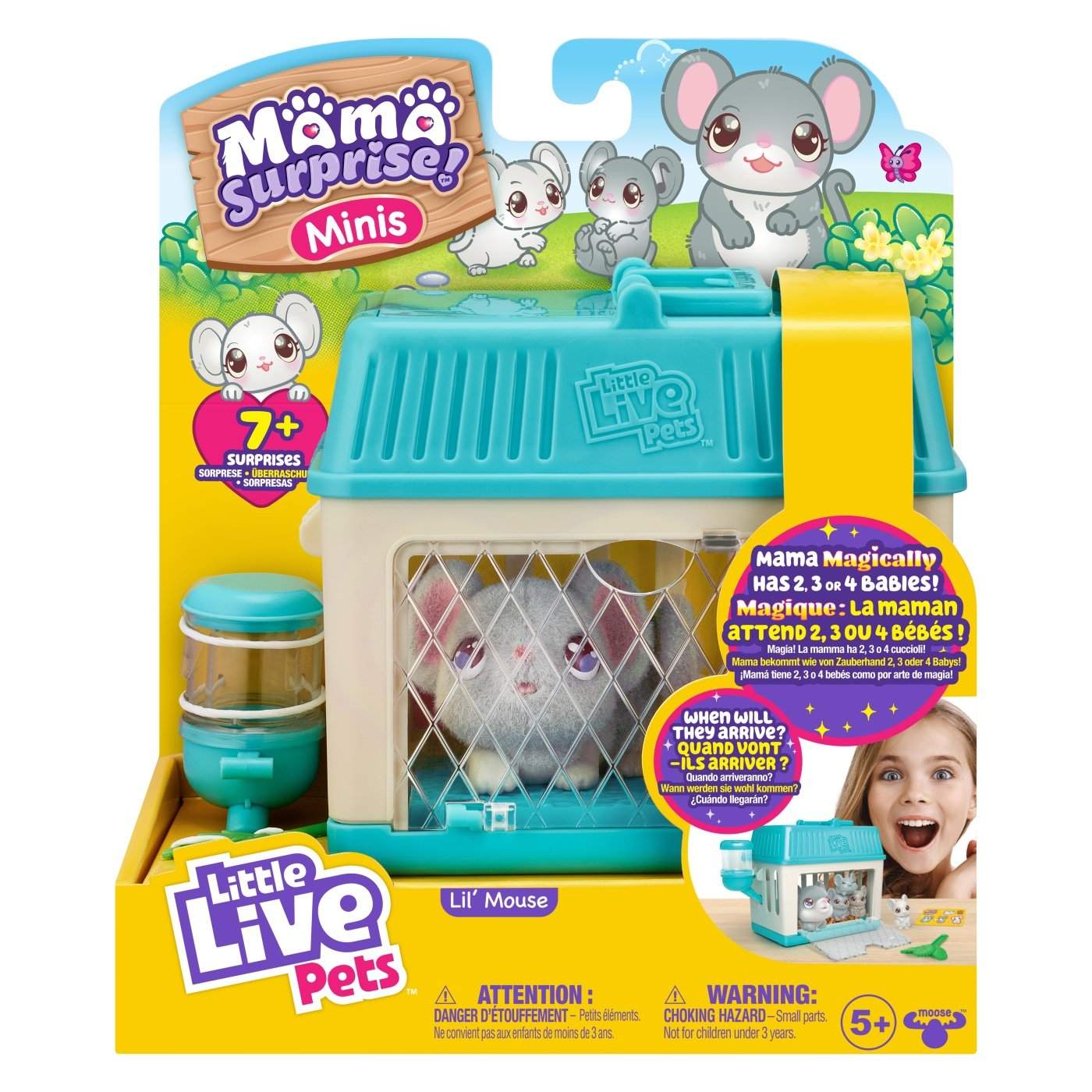 PELUCHE LITTLE LIVE PETS MAMMA SORPRESA MINI 26509 - 5