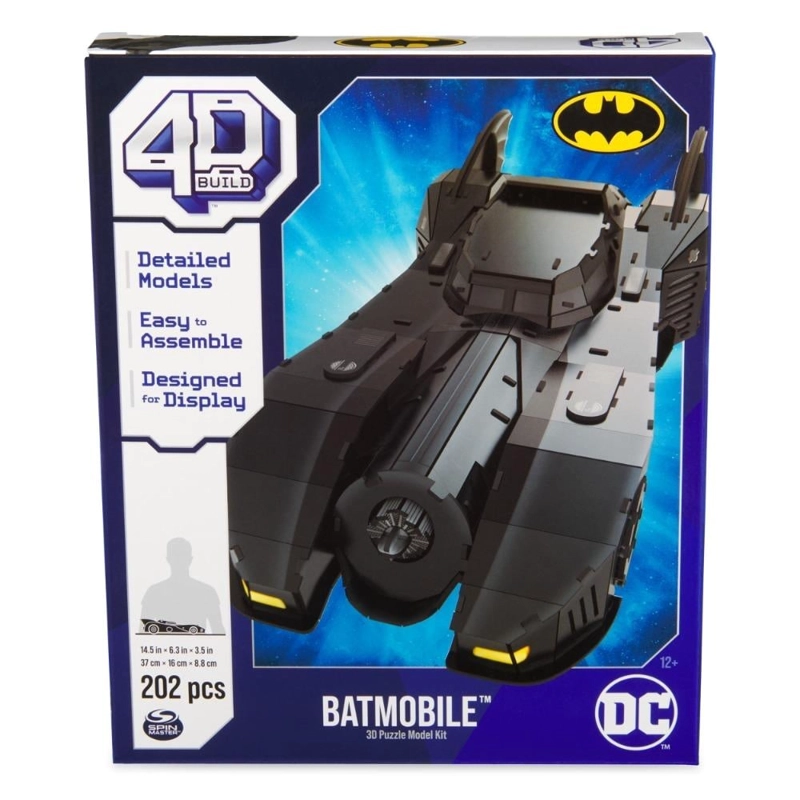 ROMPECABEZAS BATMAN 6070178 4D BUILD BATIMOVIL RETRO 202 PIEZAS - 4