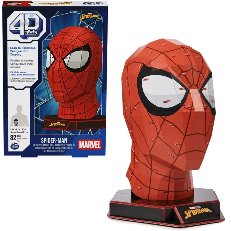 ROMPECABEZAS 4D MASCARA SPIDERMAN MARVEL - 1
